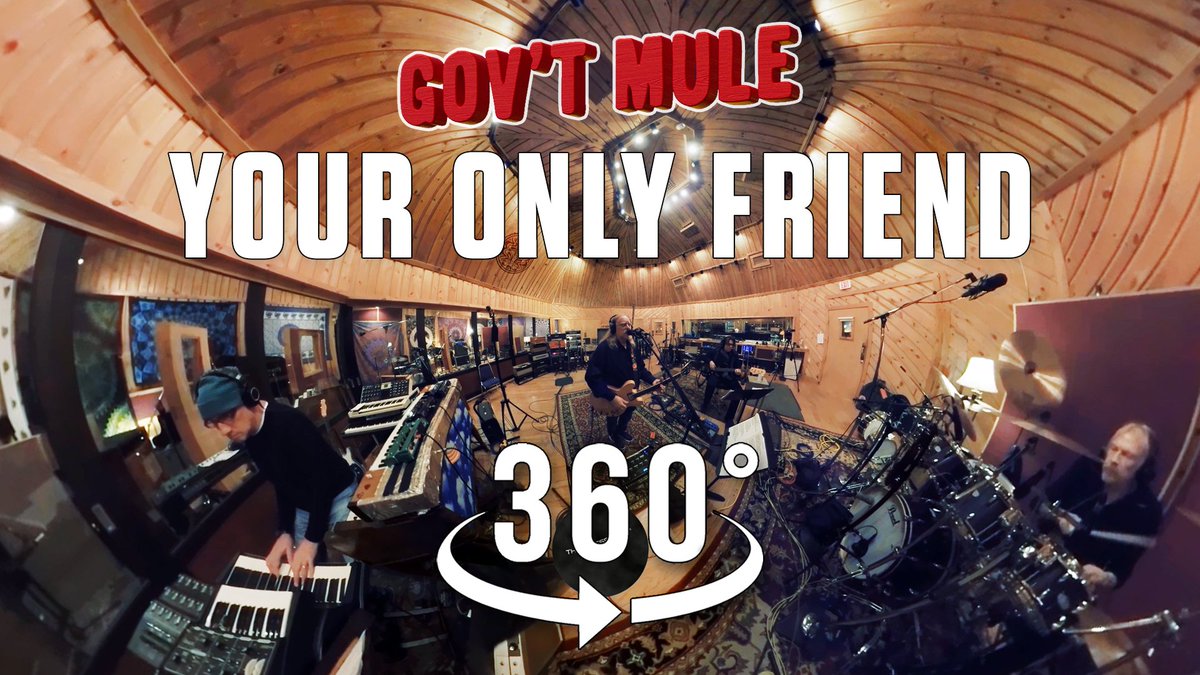 Premiering today at 5pm ET on our YT channel.  "Your Only Friend" by <a href="/govtmuleband/">Gov't Mule</a> and <a href="/thewarrenhaynes/">Warren Haynes</a>