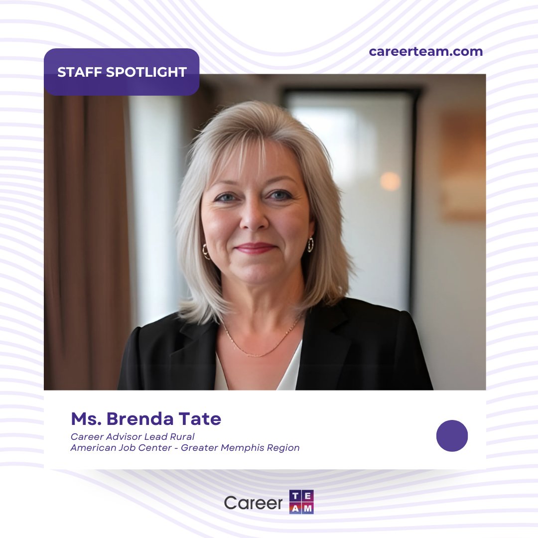 CareerTeamHQ's tweet image. Behind every career breakthrough is someone who believed first. 💪

Meet Ms. Brenda from our Greater Memphis TEAM—her belief in Mila turned a dream into a CDL career!

Thank you for being a true #WorkforceHero. 🚛❤️

#StaffSpotlight #WIOAWorks #CareerSuccess #WorkforceDevelopment