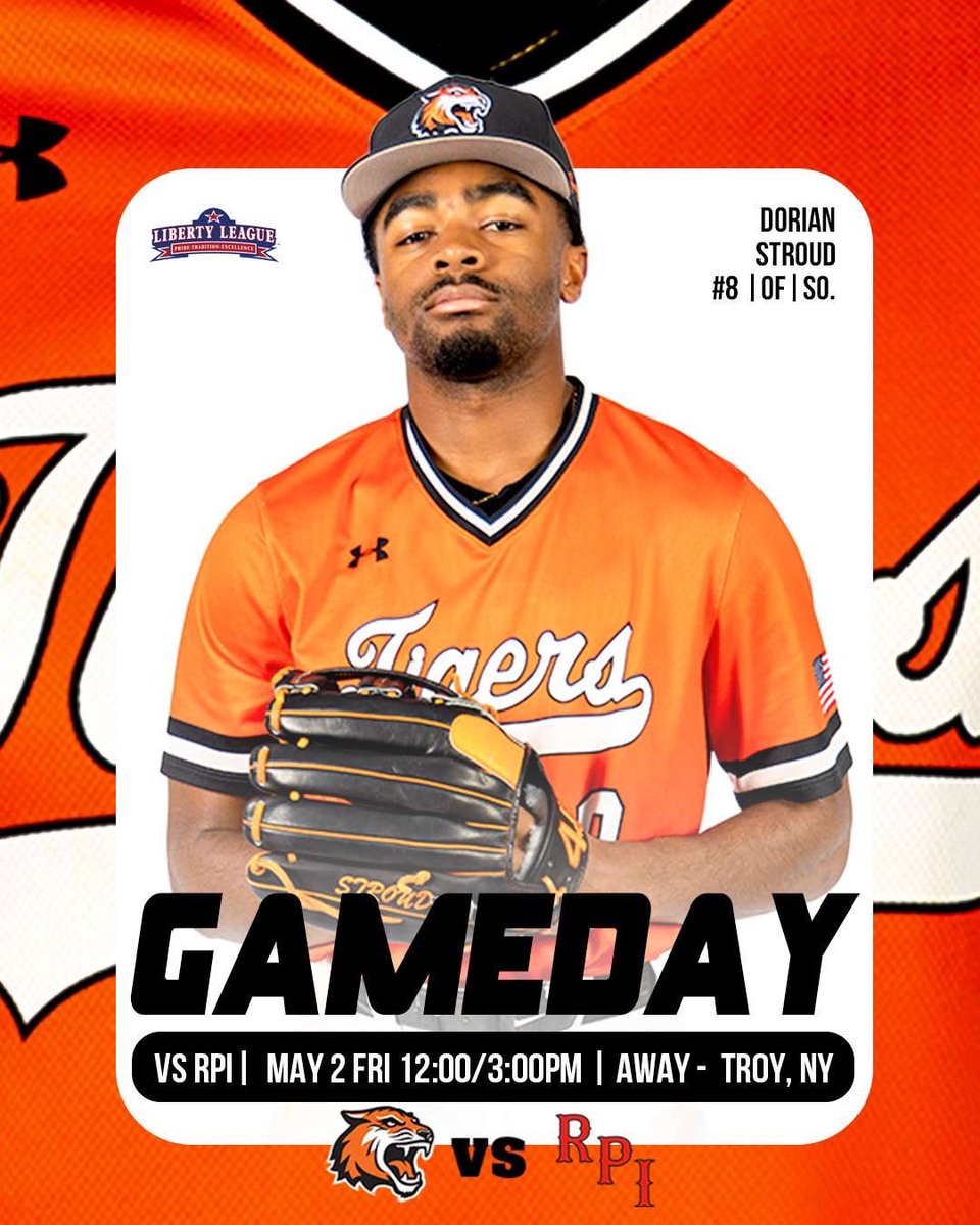 Tigers take on RPI for the crossover series! Go Tigers! #RollTech