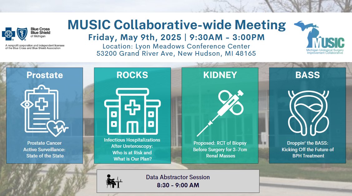 🎶 MUSICians!
Our next Collaborative-wide meeting  is on Friday, May 9th. 

✉️Registration details are in your email.

 See you there!