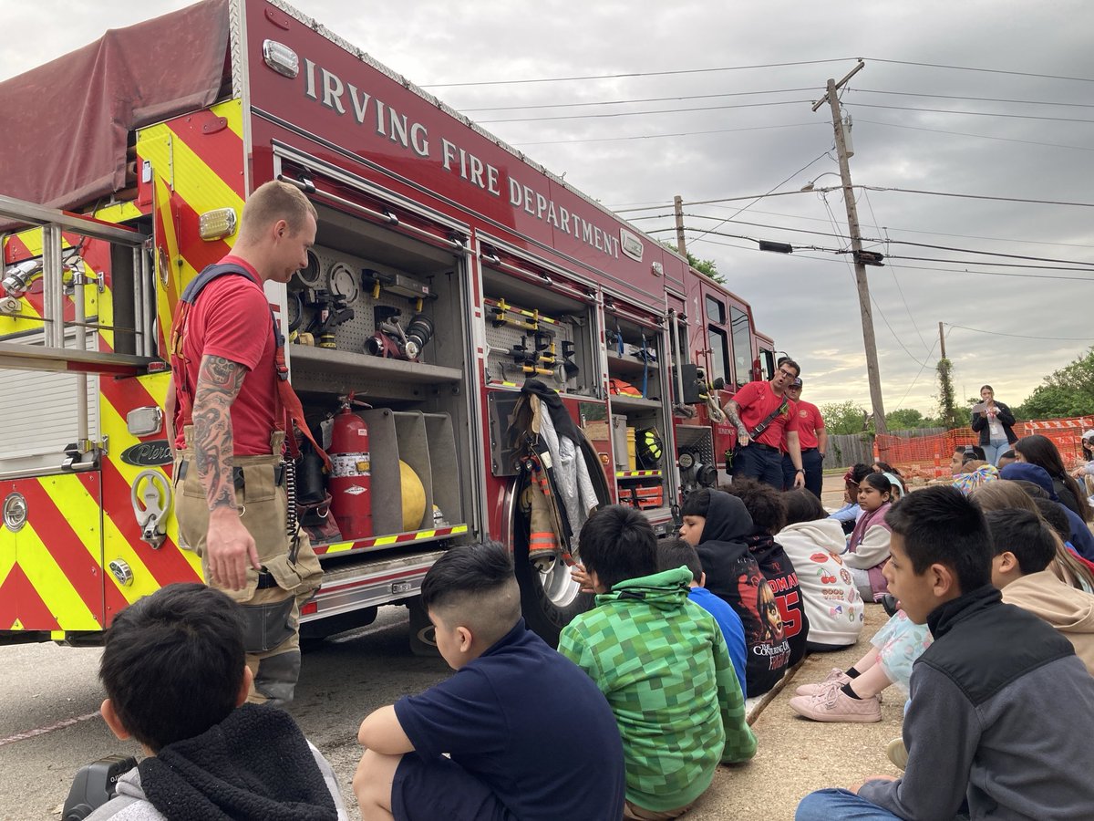 Did you know fire trucks have extra storage spaces for all of their tools? Every tool has its own designated space. Many tools are multipurpose.