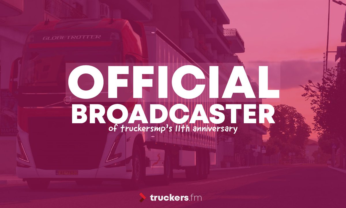 Tonight we go live with the <a href="/TruckersMP/">TruckersMP</a> 11 Festival!🎶

Join <a href="/hamsterszdasian/">hamstersizedasian</a> from 17:45pm to 20:30pm BST for the first part of the celebrations!🎉
twitch.tv/wearetfm

You can view our stream schedule in your local timezone here -> twitch.tv/wearetfm/sched…
#TMP11 #Anniversary