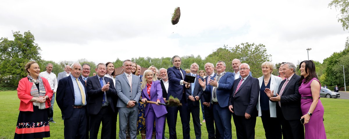 HSEDubNorthEast (@hsedubnortheast) on Twitter photo Today marks a major milestone in palliative care services. Tánaiste <a href="/SimonHarrisTD/">Simon Harris TD</a> and <a href="/NiamhSmythTD/">Niamh Smyth TD</a> turned the sod for the new hospice inpatient unit <a href="/StChristopHos/">St. Christopher's Hospice</a>. This hospice will provide much needed palliative care services to the communities of Cavan and Monaghan. Today marks a major milestone in palliative care services. Tánaiste <a href="/SimonHarrisTD/">Simon Harris TD</a> and <a href="/NiamhSmythTD/">Niamh Smyth TD</a> turned the sod for the new hospice inpatient unit <a href="/StChristopHos/">St. Christopher's Hospice</a>. This hospice will provide much needed palliative care services to the communities of Cavan and Monaghan.