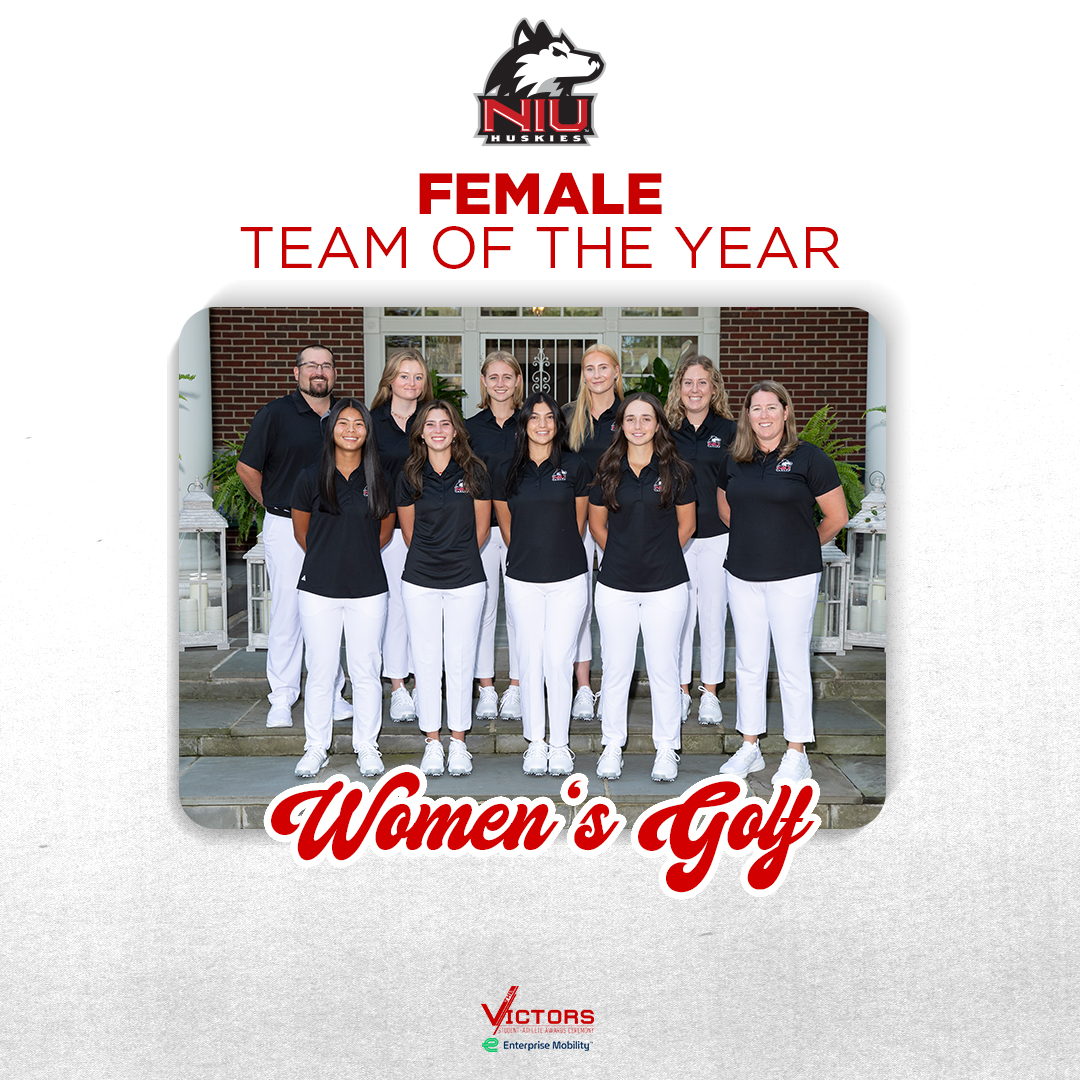 Congratulations to <a href="/NIUWomensgolf/">NIU Women’s Golf</a> for winning 2025 Female Team of the Year!