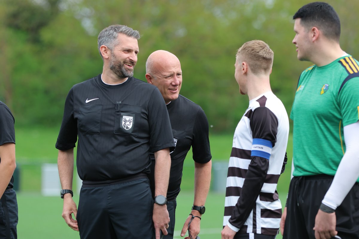 Our busy period continued in April for all things refereeing in Hertfordshire as our County Cup Final officials continue to shine.

We also concluded our final referee course for the season. This has taken us to 383 brand new match officials new to the circuit in 2024/25.

👏