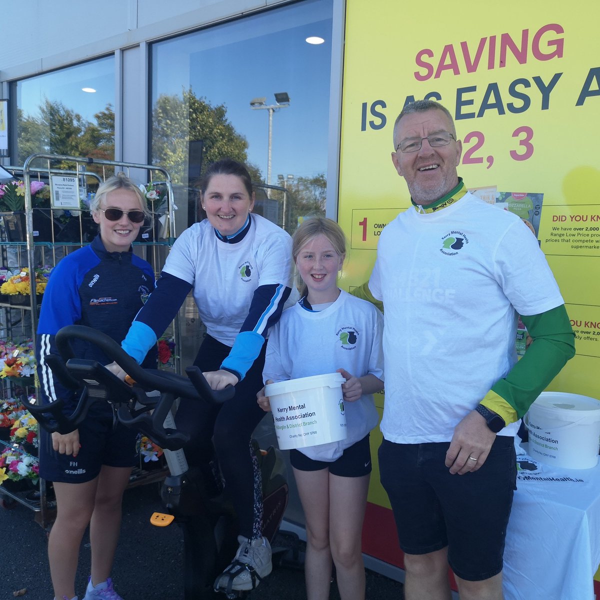 Please support the Spinathon for Kerry Mental Health Association Killorglin Branch at Keane's Supervalu &amp; Library Place Roundabout Killorglin from 10-6 Sat 3rd May. Funds are for a new bus for Ard Álainn Mental Health Day Centre, Killorglin. Thanks in advance to our volunteers.