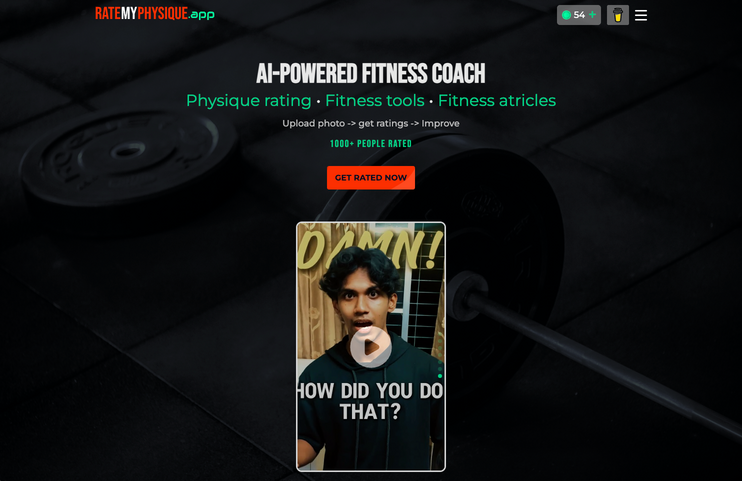 Side Projectors (@sideprojectors) on Twitter photo Side project for sale! - $5,000 USD - check out Rate my physique - AI Powered Fitness Tools - sideprojectors.com/project/56559?… <a href="/sideprojectors/">Side Projectors</a> #sideproject #makers #entrepreneur #rate-my-physique Side project for sale! - $5,000 USD - check out Rate my physique - AI Powered Fitness Tools - sideprojectors.com/project/56559?… <a href="/sideprojectors/">Side Projectors</a> #sideproject #makers #entrepreneur #rate-my-physique