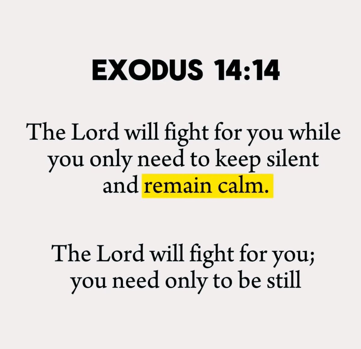 Exodus 14:14