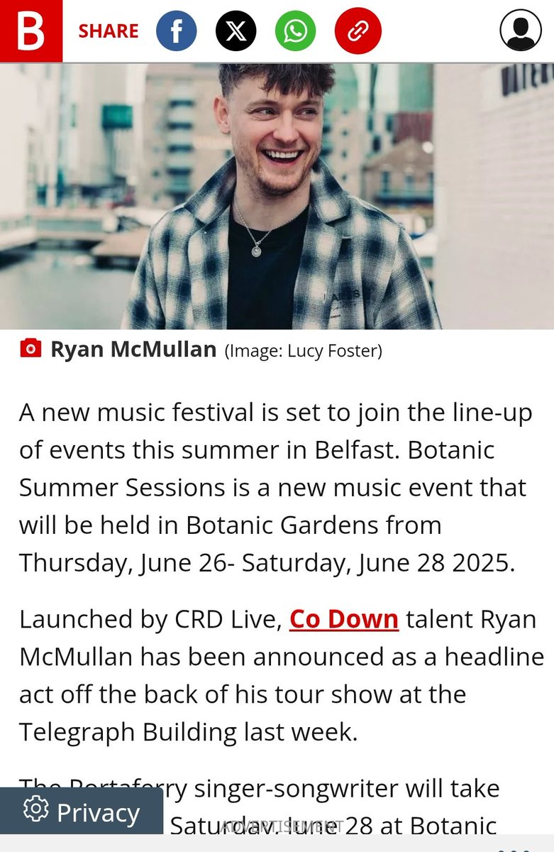 Has this to be cancelled now due to <a href="/belfastcc/">Belfast City Council</a> refusing access to lawn at Botanic. <a href="/ryanmcmusic/">Ryan McMullan</a> ? <a href="/BelfastLive/">Belfast Live</a> ?