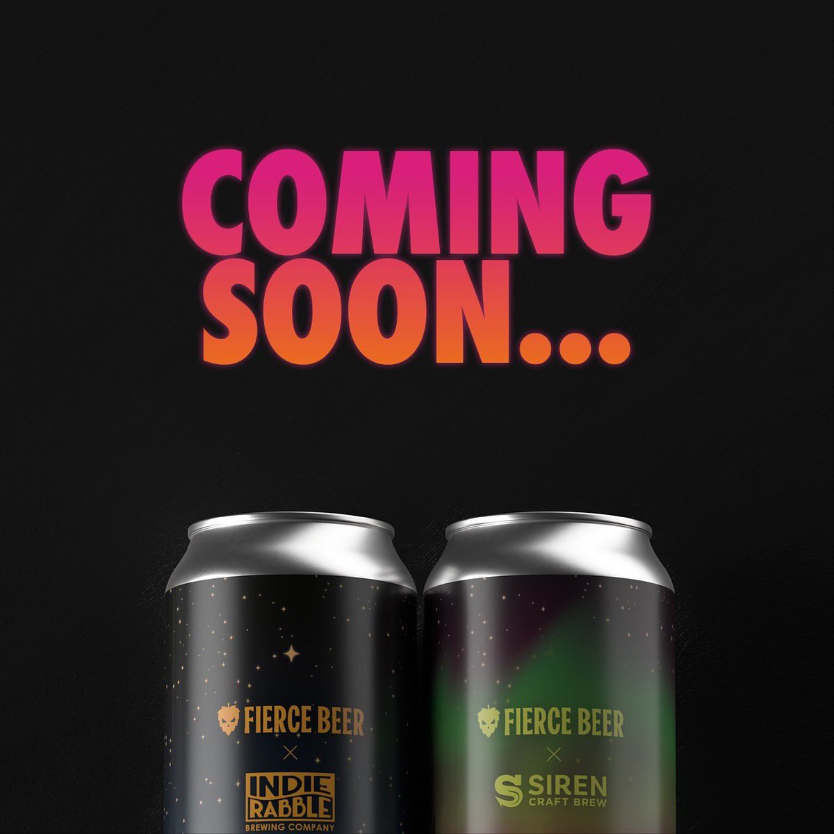 fiercebeer's tweet photo. Not one, but TWO new collabs coming out with @IndieRabble and @SirenCraftBrew next week - donβt say weβre not good to you π€π»
Any guesses on beer names or styles from our teaser β
#northernlights #indierabble #sirencraftbrew https://t.co/T4sFiQOzkM
