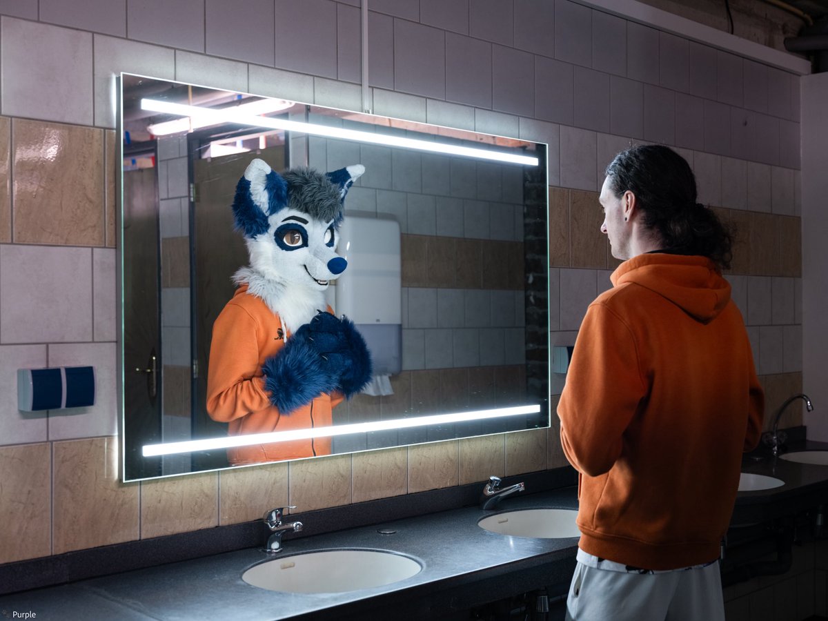 Marble 🌻 (@marmorexx) on Twitter photo And the moment i looked into the mirror…
… I knew he was perfect 🧡
🪡: <a href="/paciulofursuits/">Paciulo Fursuits @paciulofursuits.bsky.social</a>
📸: <a href="/PurpleDug_/">Purple! - (@Purple@woof.tech)</a>
📍: FWH, Baarlo, The Netherlands And the moment i looked into the mirror…
… I knew he was perfect 🧡
🪡: <a href="/paciulofursuits/">Paciulo Fursuits @paciulofursuits.bsky.social</a>
📸: <a href="/PurpleDug_/">Purple! - (@Purple@woof.tech)</a>
📍: FWH, Baarlo, The Netherlands