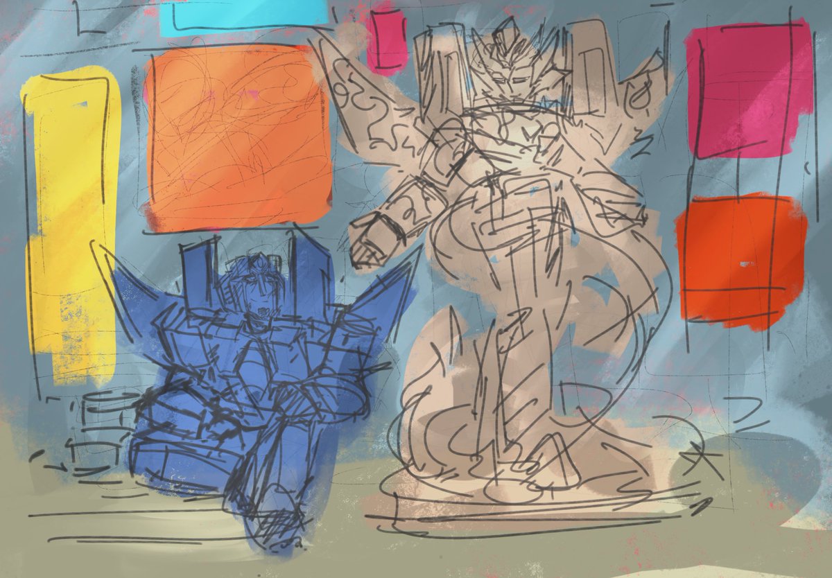 CrescentDrifter's tweet image. #rodcracker Wip of the artist and the muse