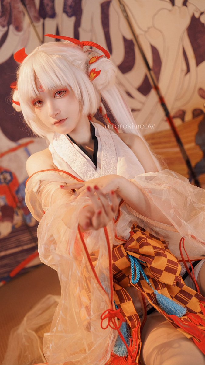 髏髏首次参加广州漫展萤火虫🥺
好期待～
不知道还有人会去吗？

#cosplay #コスプレ #onmyoji
#onmyoji ＃萤火虫漫展 #陰陽師