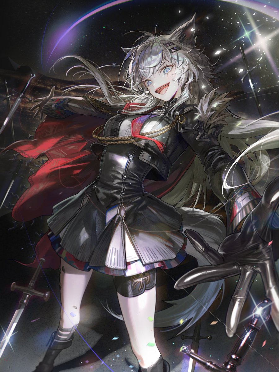 #Arknights #Lappland 🐺🎉