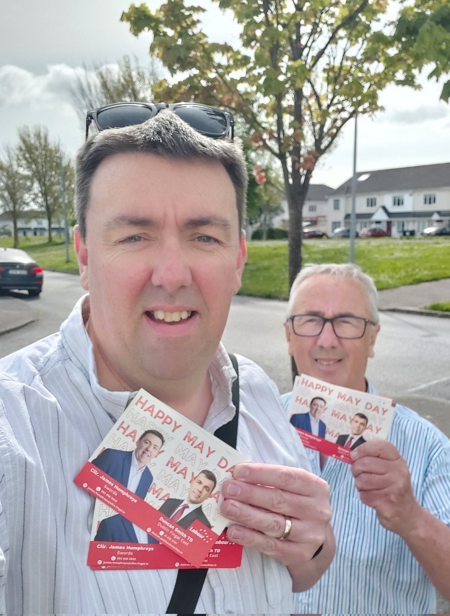 Cllr James Humphreys (@humphreys) on Twitter photo Out talking to residents this #Mayday bank holiday weekend — sun is (mostly) shining! Lots of talk about local bus services, housing, and <a href="/labour/">The Labour Party</a>’s SNA Bill which was debated in the Dáil this week Out talking to residents this #Mayday bank holiday weekend — sun is (mostly) shining! Lots of talk about local bus services, housing, and <a href="/labour/">The Labour Party</a>’s SNA Bill which was debated in the Dáil this week