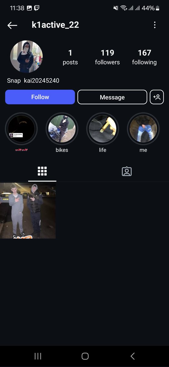 VikingKyle666's tweet photo. @MetCC  bike thieves , did report one to you but the accounts still active posting 

Mason peacock  
https://t.co/MM5PX6C6Qp https://t.co/PbzIu1vyEW