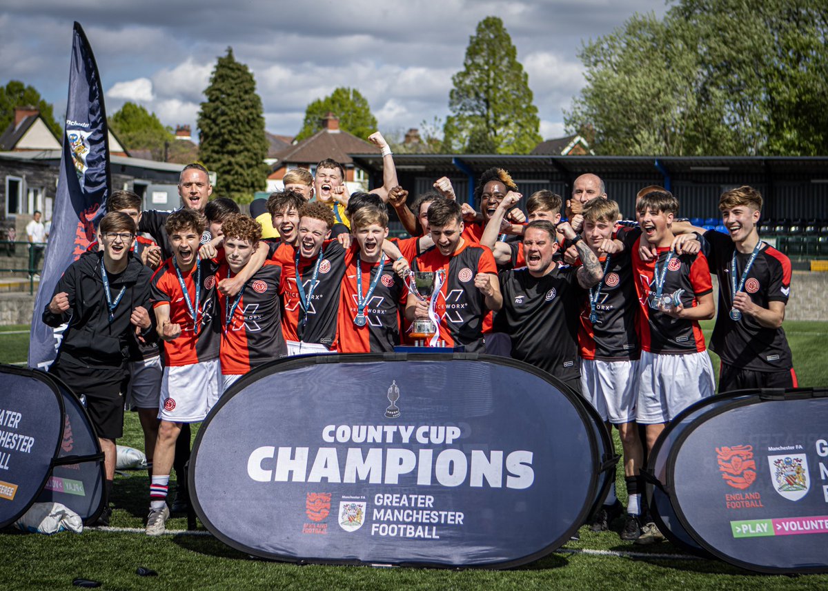 Stretford Paddock FC (@spaddockfc) on Twitter photo 🚨 BREAKING NEWS 🚨
After winning the <a href="/Manchester_FA/">Manchester Football Association</a> County Cup last weekend our U16s have been crowned Champions of the NBJFL U17 Premier Division - losing just once all season!
Make it a double boys 😎 🏆 🏆
The future is bright! 🚨 BREAKING NEWS 🚨
After winning the <a href="/Manchester_FA/">Manchester Football Association</a> County Cup last weekend our U16s have been crowned Champions of the NBJFL U17 Premier Division - losing just once all season!
Make it a double boys 😎 🏆 🏆
The future is bright!