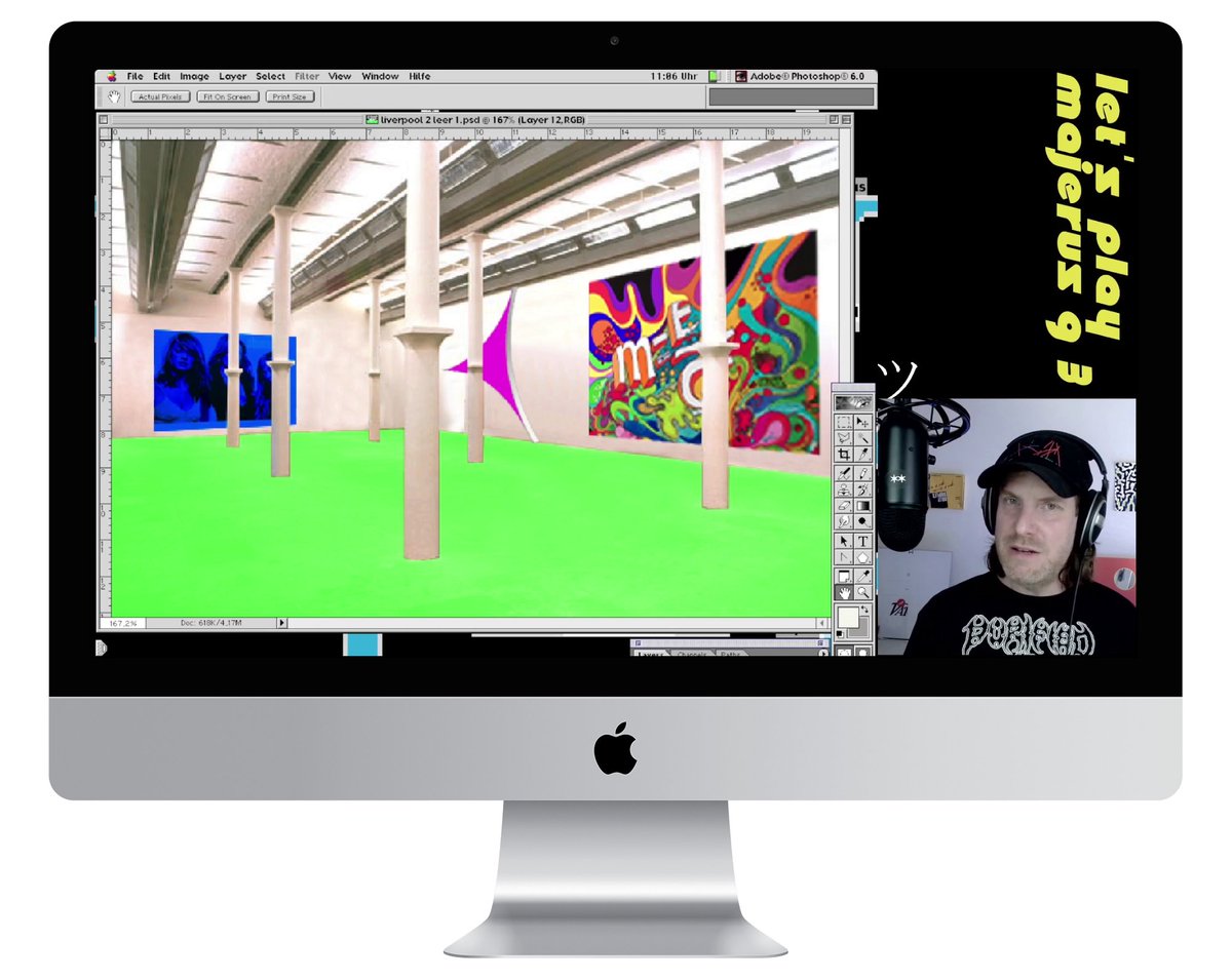 Dear all

The last ep of my You-tuber series based on the restoration of the laptop Michele Majerus (1967-2002) used late in his career ... IS HERE! Episode 5: Atomic Kittens!

youtube.com/watch?v=jFSLaR…

Been an amazing 10~ year ride. Ty ty 2 all involved! <a href="/rhizome/">Rhizome</a> MM Estate

👽