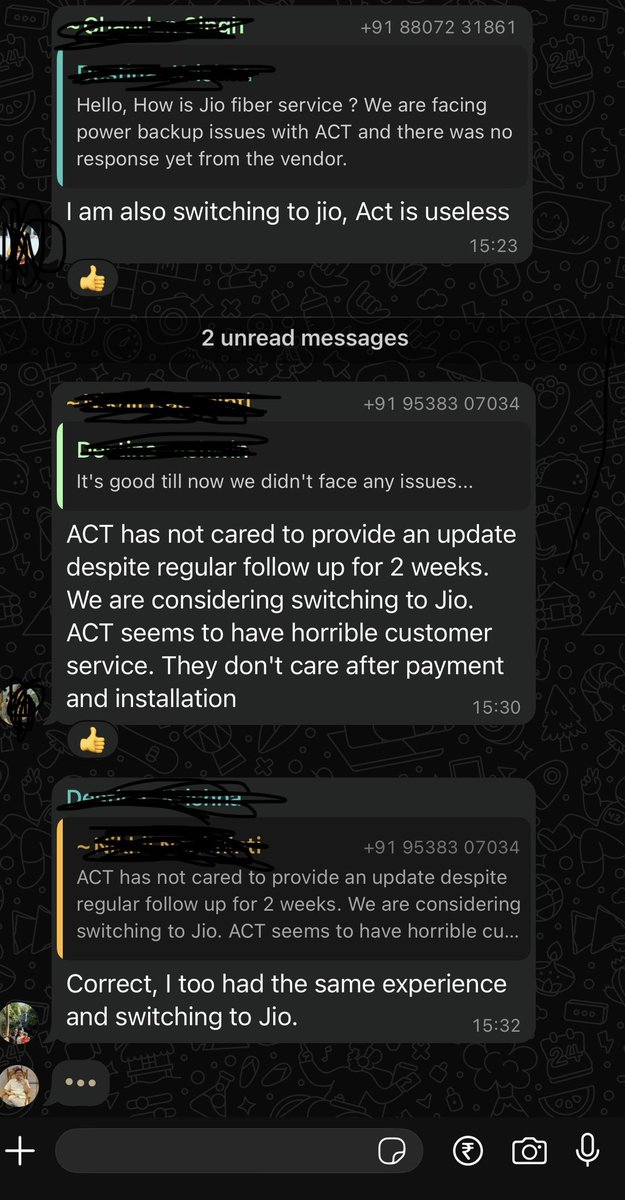 rakesh8070's tweet photo. @ACTFibernet @ACTFibernetHYD this is the situation of act in our apartment ..pathetic customer service ..whats the point of saying world class but in reality no proper service https://t.co/Xara4yc3UX