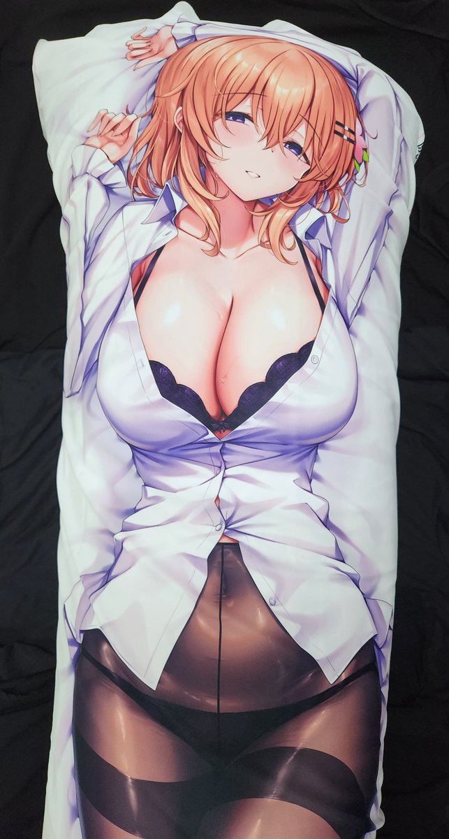 保登心愛 「オトナココア抱き枕の校正サンプル届いた! フレスさんのアクアヴェールv3発色がき」|KSのイラスト