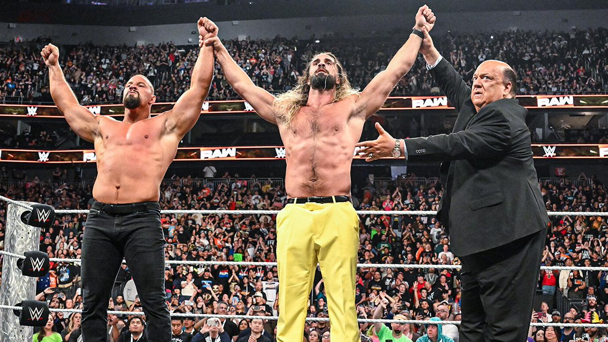 If This is The New Evolution &amp; 

Seth Rollins is Triple H
Paul Heyman is Ric Flair
Bron Breakker is Batista

So Who Should Be Randy Orton? 

#WWERaw #WWE #SmackDown