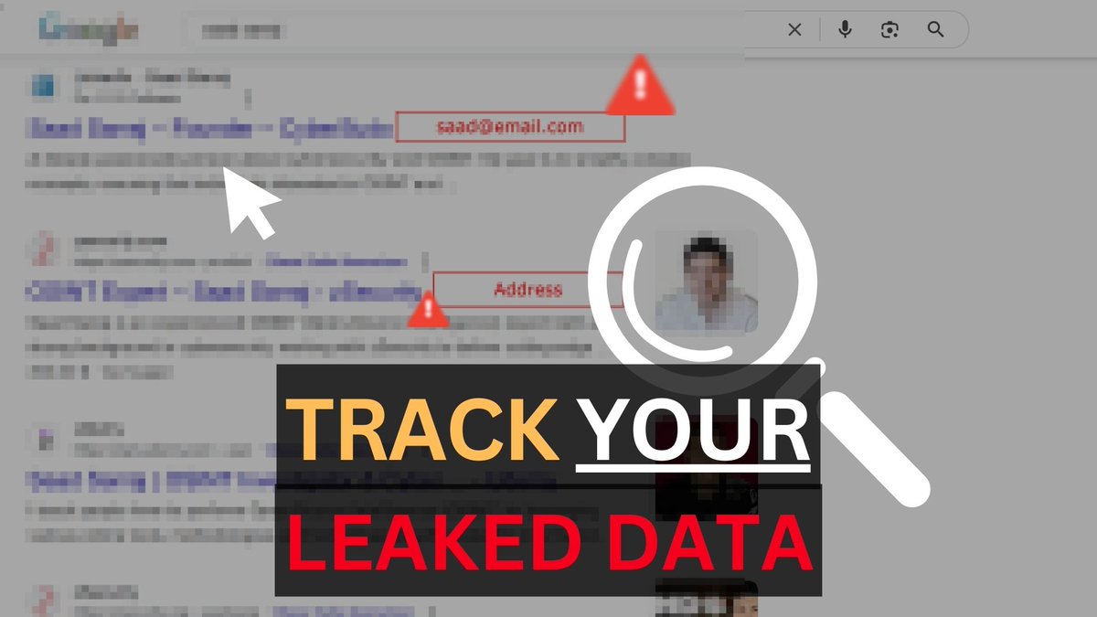 How I Track My SENSITIVE Info with this FREE Tool
youtu.be/4F8dPL1UrlY

🔁 Retweet if you found this helpful