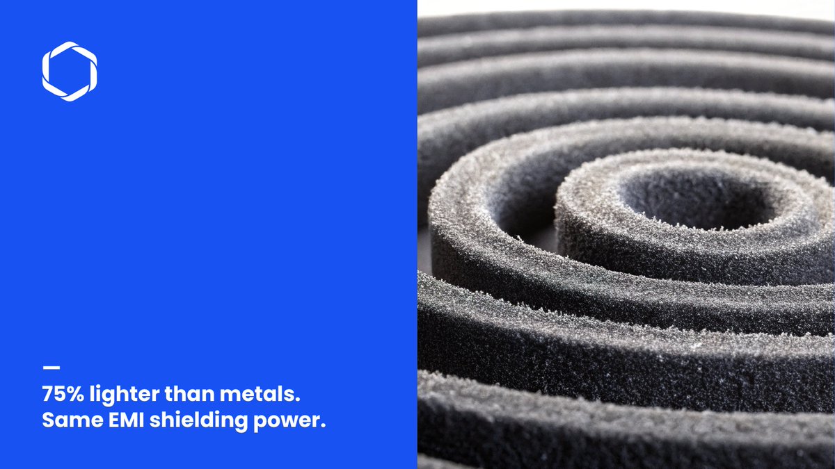 ⚡ Up to 75% lighter than metals. Same EMI shielding power.

Graphenest delivers graphene-based solutions that cut weight without compromising performance. Perfect for e-mobility, electronics, and more.

#EMIShielding #LightweightTech #Innovation #AdvancedMaterials