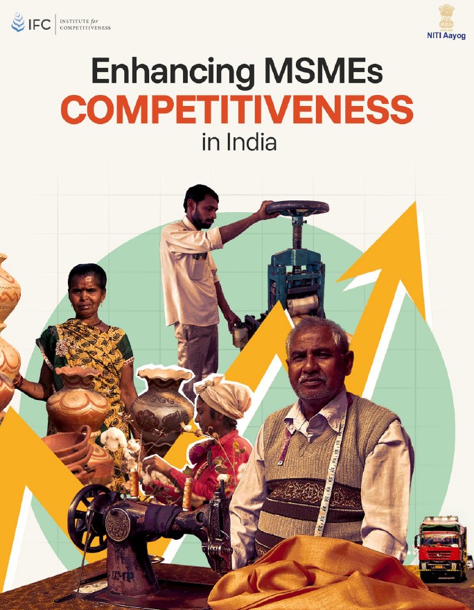 Competitiveness (@arthsastra) on Twitter photo The Institute for Competitiveness, in collaboration with <a href="/NITIAayog/">NITI Aayog</a>, is pleased to present the report “Enhancing Competitiveness of MSMEs in India”, released today.
MSMEs power 30% of GDP & nearly 50% of exports. This study authored by <a href="/kautiliya/">Amit Kapoor</a> unravels the complexities of The Institute for Competitiveness, in collaboration with <a href="/NITIAayog/">NITI Aayog</a>, is pleased to present the report “Enhancing Competitiveness of MSMEs in India”, released today.
MSMEs power 30% of GDP & nearly 50% of exports. This study authored by <a href="/kautiliya/">Amit Kapoor</a> unravels the complexities of
