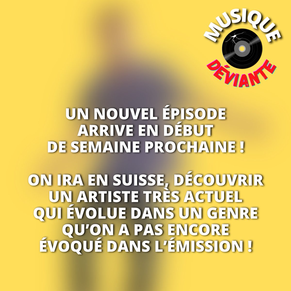 MusiqueDeviante's tweet image. Alors que vous pensiez que ce Podcast était mort, il sort de terre pour revenir vous offrir ce qui se fait de plus fou en ce moment !