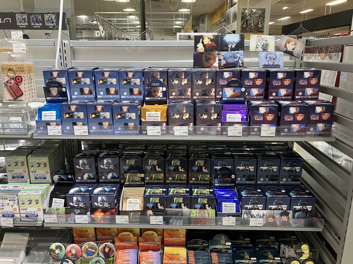 久留米ロフト会場】 ◇商品紹介②◇ ・TD場面写スクエア缶バッジ E・F