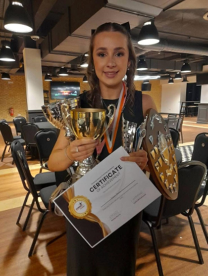 Well done Sophie Devey in 10AY who scooped some amazing accolades recently for Dance.  This is a phenomenal achievement!  Well done Sophie!
