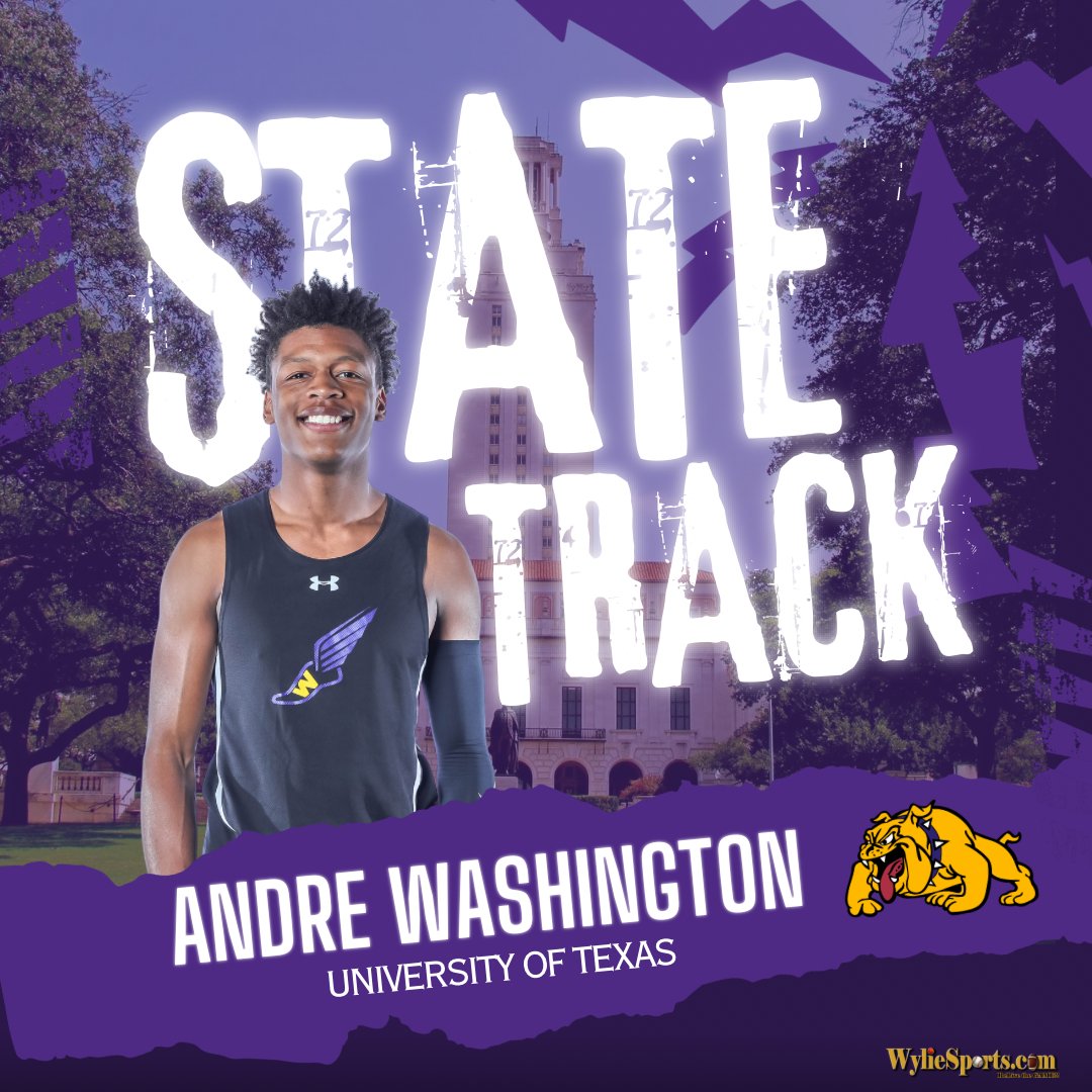 Good luck to our very own Andre Washington as he competes at the STATE track meet in Austin today! Wylie Nation is proud of you!!

Post Credit: Daisy Smith
#wearewylie
