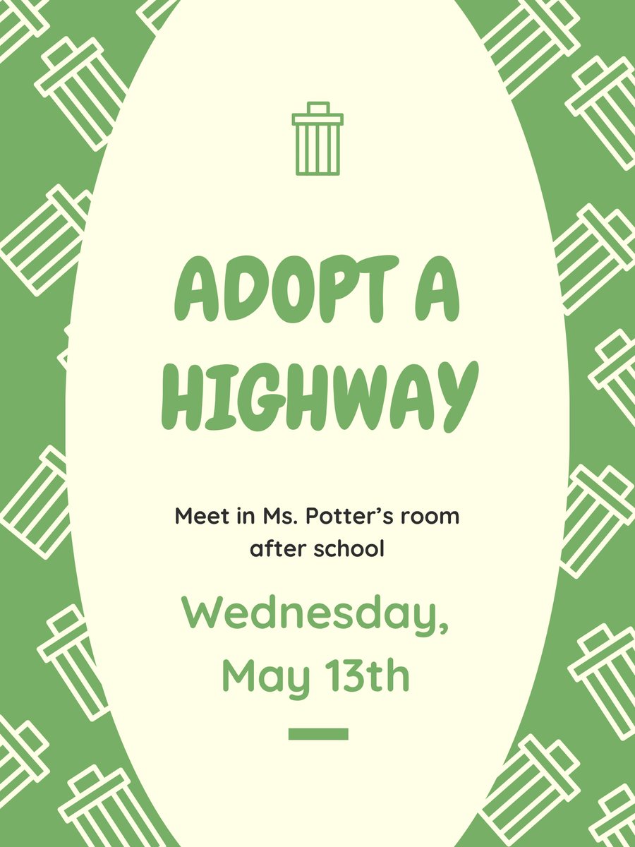 🛣️🌟 Adopt-A-Highway 🌟🛣️
Join us May 13th as we give back to our community through our Adopt-A-Highway service project! Let’s make a difference together! 💙🌎 #FFA #CommunityService #AdoptAHighway
