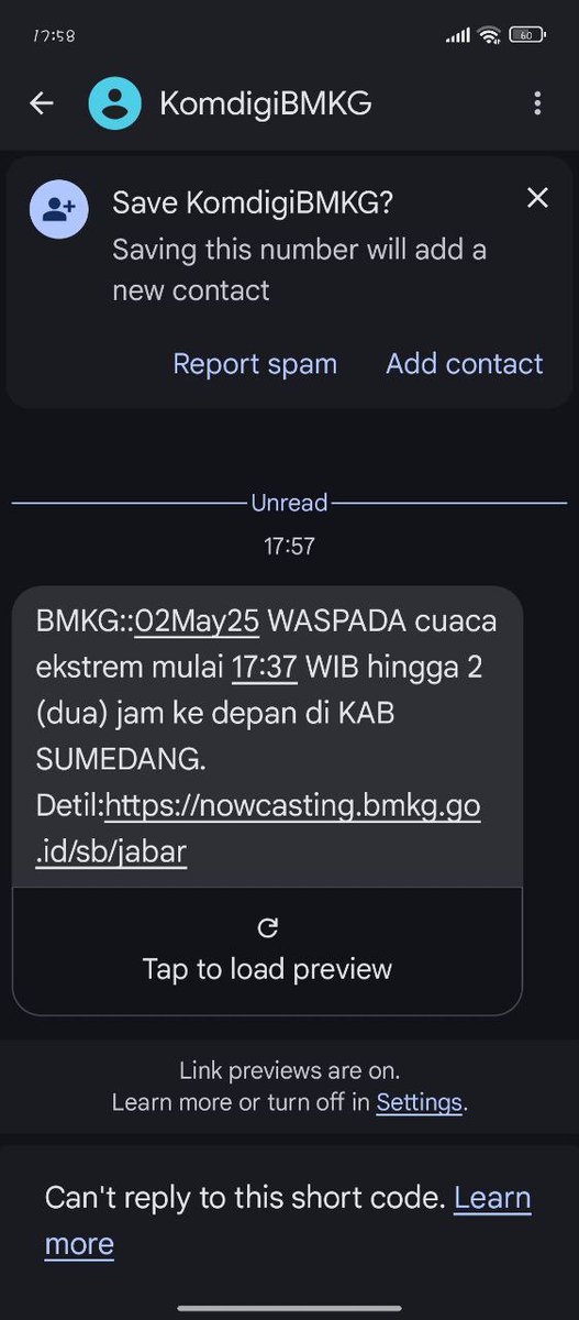 nivilitalistant's tweet photo. Stay safe Rancaekek, Jatinangor, sekitarnya hujan badai petir [17.37 WIB] https://t.co/gnhOK2W5Np