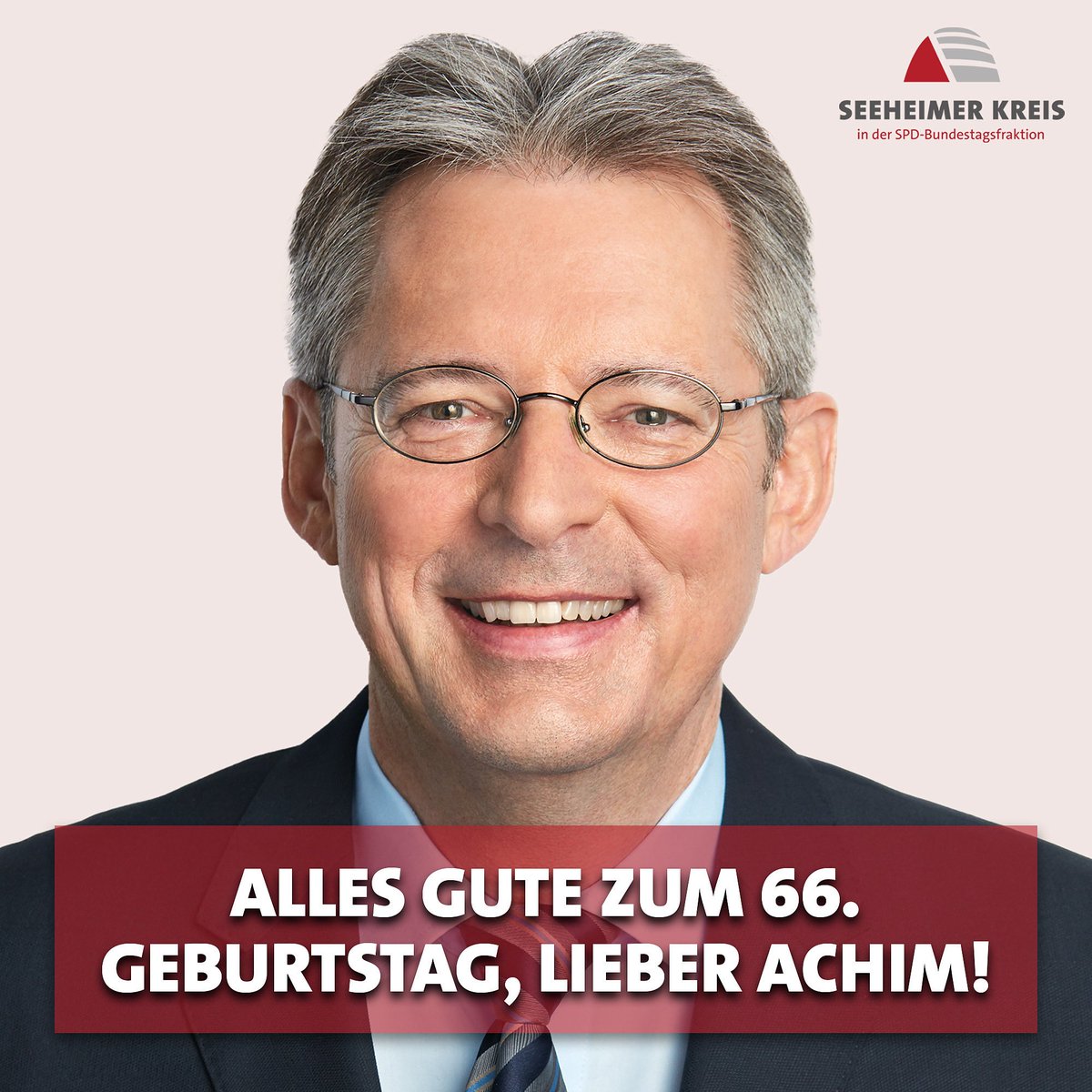 🎉 Herzlichen Glückwunsch zum Geburtstag, lieber Achim! 🎉

Mit Erfahrung, Haltung und klarem Blick setzt Du Dich seit vielen Jahren für eine starke und verlässliche Sozialdemokratie ein - im Parlament, in der Fraktion sowie als stellvertretender Parteivorsitzender. 

Danke für