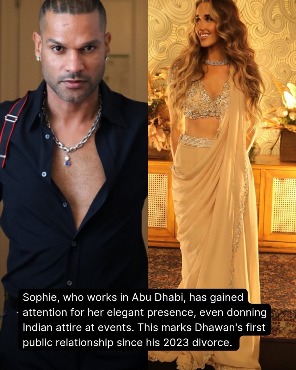 KOTHGaming_'s tweet photo. Shikhar Dhawan just made it Insta-official with Irish beauty Sophie Shine. Looks like Gabbar has a new match off the field! ❤
#ShikharDhawan #SophieShine #NewCoupleAlert #CricketNews #InstaOfficial #CelebrityCouples #ViralBuzz #SportsBuzz https://t.co/I6WGeFZkjd