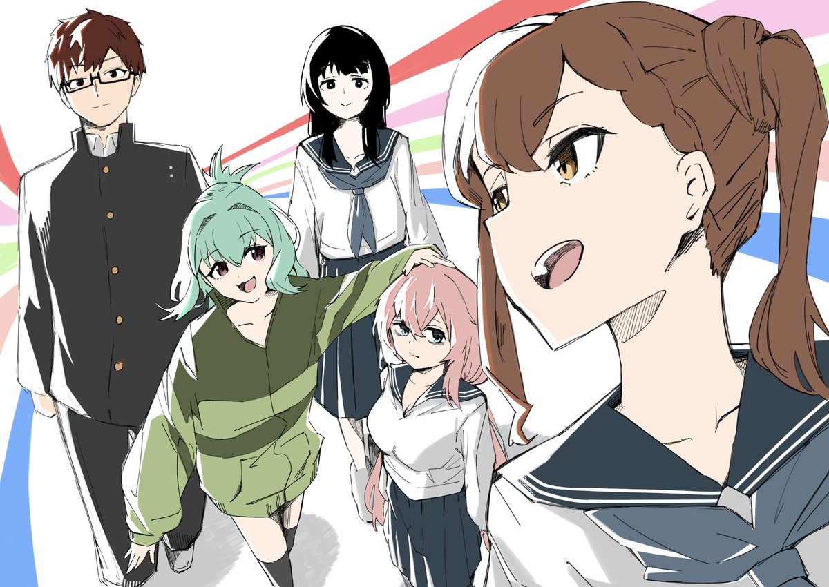 uxokayu's tweet image. #生徒会にも穴はある 
アニメ化🎉