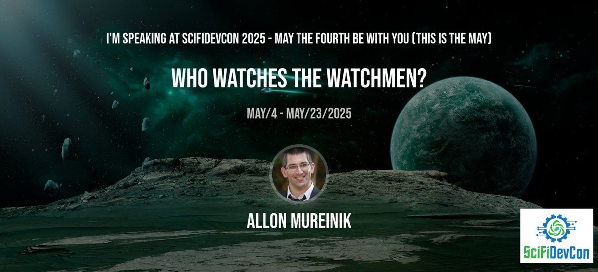 Next week, I'll be speaking at @SciFiDevCon about how we can gain more trust in our unit tests

scifidevcon.com/courses/2025-s…