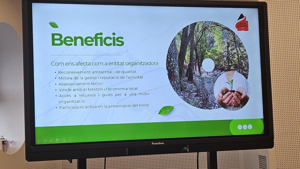 Som presents a la Setmana Internacional de la Muntanya de la <a href="/FEEC_cat/">FEEC</a> a Alp! Destaquem la presentació del nou #SegellVerd per fer compatibles curses i marxes amb la conservació. Un pas cap a una muntanya més sostenible! 🏞🏃‍♂️ #PNAltPirineu #CETSAltPirineu
feec.cat/fem-muntanya/n…