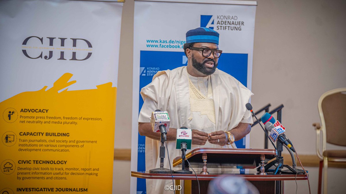 CJIDAfrica's tweet image. As artificial intelligence (AI) continues to impact the media landscape, its complex relationship with journalism and press freedom has become a defining concern.

To mark World Press Freedom Day (#WPFD25), themed “Reporting in the Brave New World - The Impact of Artificial…