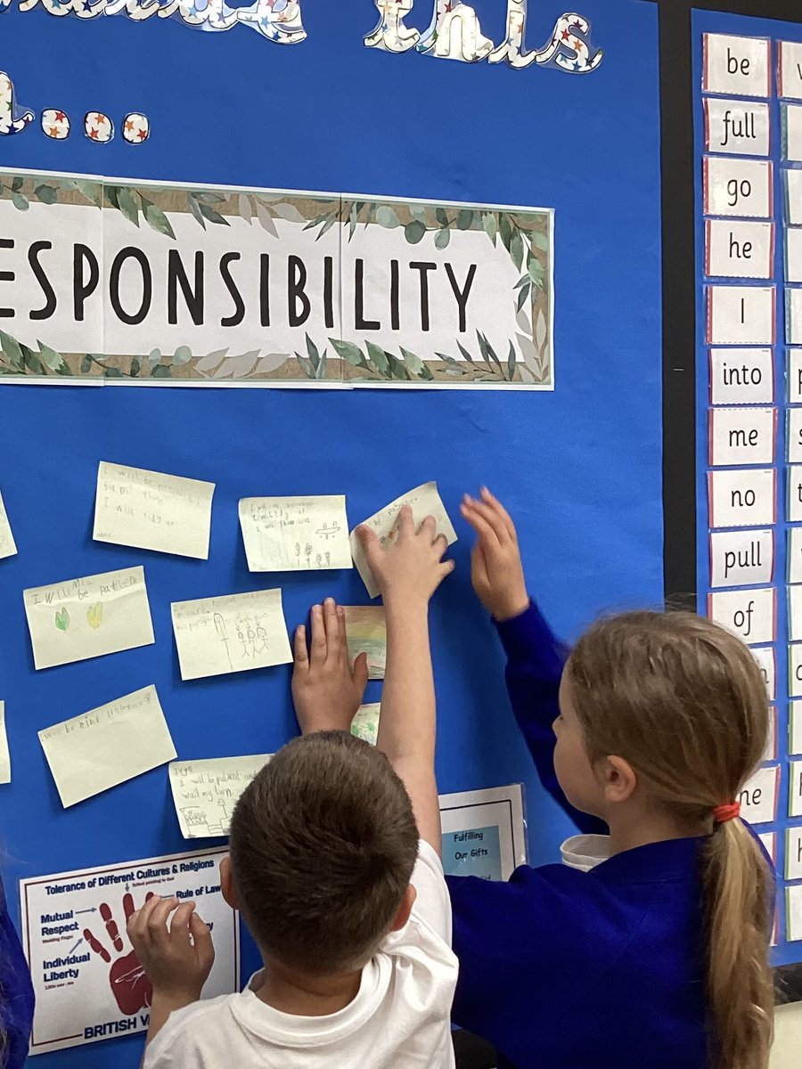 ClassHedgehogs's tweet photo. We added our pledges of responsibility to our class value board this week. Well done Hedgehogs 🦔 https://t.co/BhgVAJtd6M