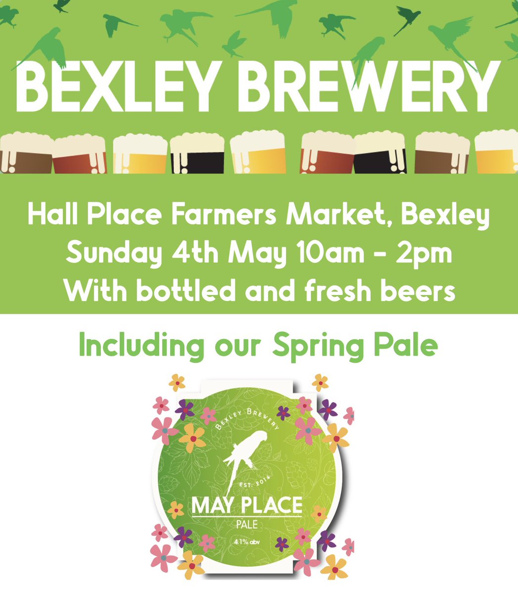 Bexley Brewery (@bexleybrewery) on Twitter photo Find us at <a href="/HallPlaceBexley/">Hall Place & Gardens</a> this Sunday with the wonderful <a href="/mfarmersmarket/">mfarmersmarket</a> from 10am until 2pm Find us at <a href="/HallPlaceBexley/">Hall Place & Gardens</a> this Sunday with the wonderful <a href="/mfarmersmarket/">mfarmersmarket</a> from 10am until 2pm