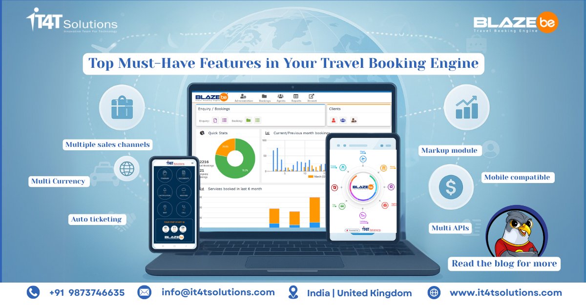 it4tsolutions's tweet image. At @it4tsolutions, we offer advanced travel booking engines designed specifically for travel businesses. Here are the top 10 essential features your booking engine needs to stay competitive in the market.

Read More...
linkedin.com/pulse/top-10-m…

#IT4TSolutions #TravelBookingEngine