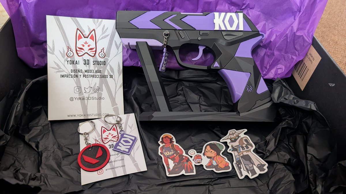 Sergio RSaez ᴷᴼᴵ (@sergiorsaez) on Twitter photo Que pasada de <a href="/Yokai3DStudio/">Yokai 3D Studio👹</a> 🤍💜
Vengo de recogerla ahora mismo y estoy completamente 'enamorao'.
Echad un vistazo a lo que tienen porque, además de trabajados, son muy muy muy majos.
Envían a domicilio también, pero yo preferí recogerla, que son de cerquita de mi pueblo Que pasada de <a href="/Yokai3DStudio/">Yokai 3D Studio👹</a> 🤍💜
Vengo de recogerla ahora mismo y estoy completamente 'enamorao'.
Echad un vistazo a lo que tienen porque, además de trabajados, son muy muy muy majos.
Envían a domicilio también, pero yo preferí recogerla, que son de cerquita de mi pueblo
