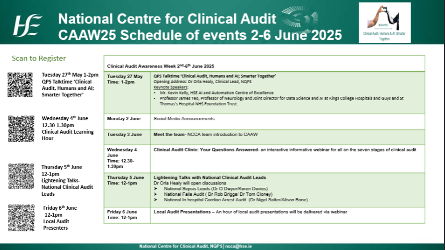 NMPDU South West (@nmpducorkkerry) on Twitter photo Upcoming learning opportunities June 2nd to 6th as part of Clinical Audit Awareness Week 25 <a href="/CUH_Cork/">Cork University Hospitals</a> <a href="/HospitalMallow/">Mallow General Hospital</a> <a href="/uhknursing/">UHKNURSING</a> <a href="/BGHsswhg/">Bantry General Hospital -SSWHG</a> <a href="/mercy_nursing/">Mercy University Hospital Cork Nursing</a> <a href="/NursingSIVUH/">Nursing@SIVUH</a> <a href="/IrelandSouthWID/">Ireland South Women & Infants Directorate</a> <a href="/CorkKerryCH/">Cork Kerry Community Healthcare</a> <a href="/BridAOSullivan/">Bridie O'Sullivan</a> <a href="/SineadHorgan1/">Sinead Horgan</a> <a href="/ConnaireSinead/">Sinead Connaire</a> Register using the QR codes 👇 Upcoming learning opportunities June 2nd to 6th as part of Clinical Audit Awareness Week 25 <a href="/CUH_Cork/">Cork University Hospitals</a> <a href="/HospitalMallow/">Mallow General Hospital</a> <a href="/uhknursing/">UHKNURSING</a> <a href="/BGHsswhg/">Bantry General Hospital -SSWHG</a> <a href="/mercy_nursing/">Mercy University Hospital Cork Nursing</a> <a href="/NursingSIVUH/">Nursing@SIVUH</a> <a href="/IrelandSouthWID/">Ireland South Women & Infants Directorate</a> <a href="/CorkKerryCH/">Cork Kerry Community Healthcare</a> <a href="/BridAOSullivan/">Bridie O'Sullivan</a> <a href="/SineadHorgan1/">Sinead Horgan</a> <a href="/ConnaireSinead/">Sinead Connaire</a> Register using the QR codes 👇