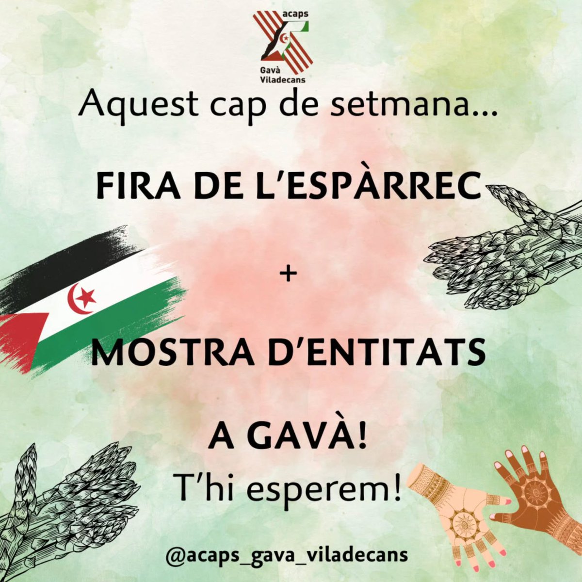 ACAPS Gavà - Viladecans fa una crida, un any més, a persones que vulguin acollir infants sahrauís durant els mesos de juliol i agost. 

Esther Mañà, membre de l'entitat, ens explica els objectius de l'acollida i com fer-la: radiogava.cat/programs/gavam…