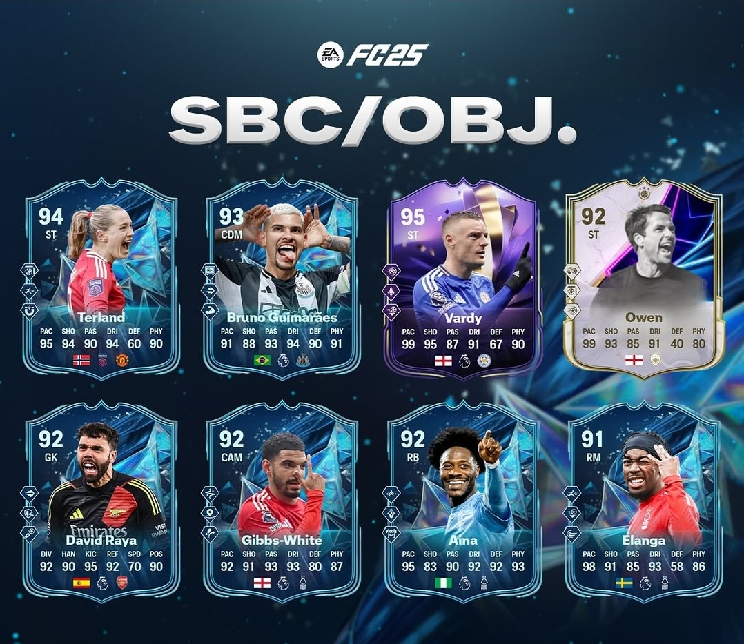 🚨Premier League #TOTS SBCs/OBJ incoming 🔥
#FC25 #EAFC25

💰 IF you want to buy SAFE | CHEAP | FAST EAFC Coins, sumbit your order ➡️  Link in Bio ✅
