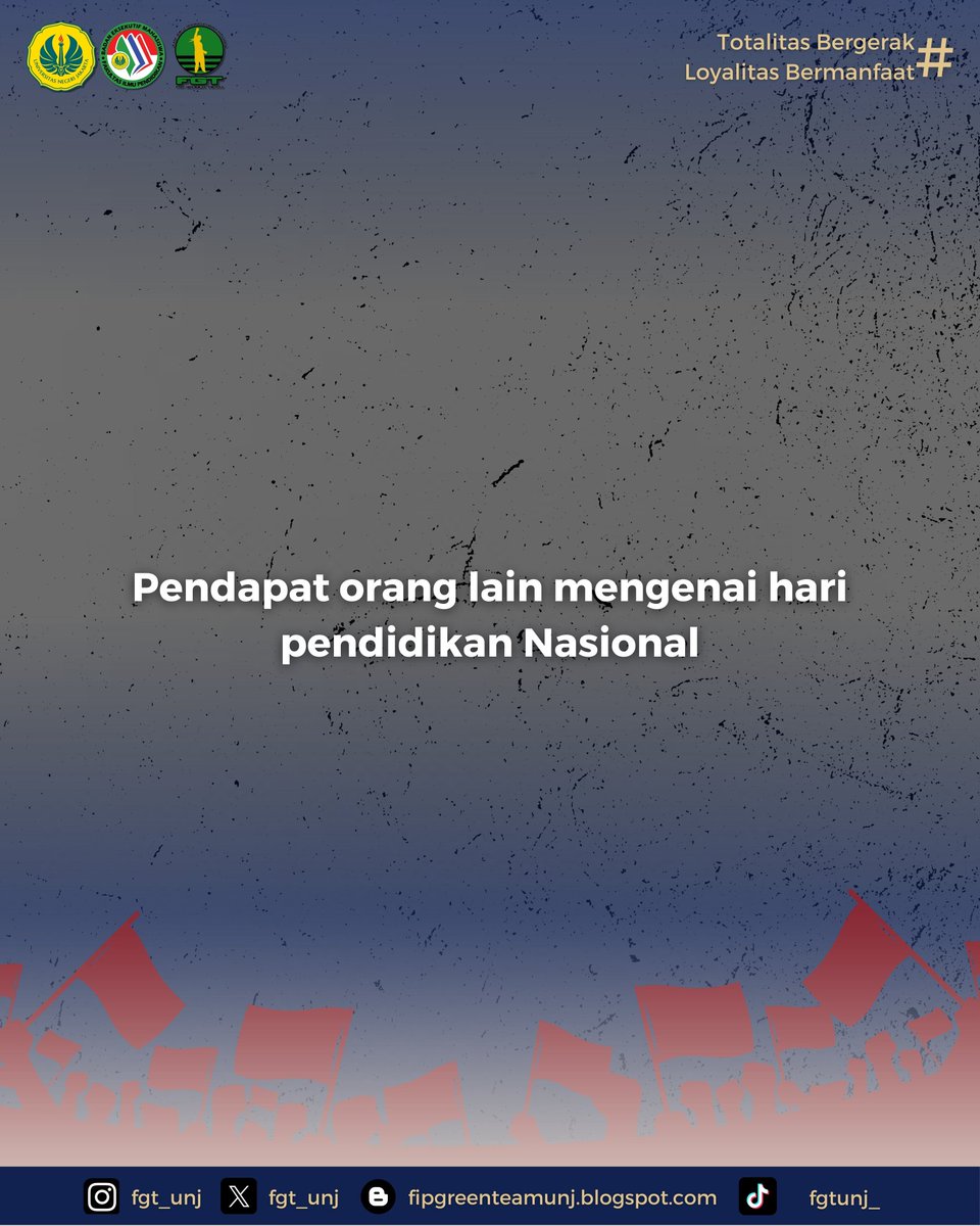 fgt_unj's tweet photo. 📱Narahubung :
- NFA (https://t.co/5jmncGFaeU)
- FKA (https://t.co/SlH2Ury9mZ)

Hidup Mahasiswa!
Hidup Rakyat Indonesia!
Hidup Pendidikan Indonesia!
Hidup Perempuan Indonesia!
»»————><————«« https://t.co/uVENBrUZCx