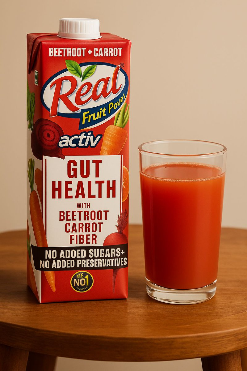 Real Activ is my daily dose of fruity freshness—clean, crisp, and completely guilt-free. #RealActivNoAddedSugar