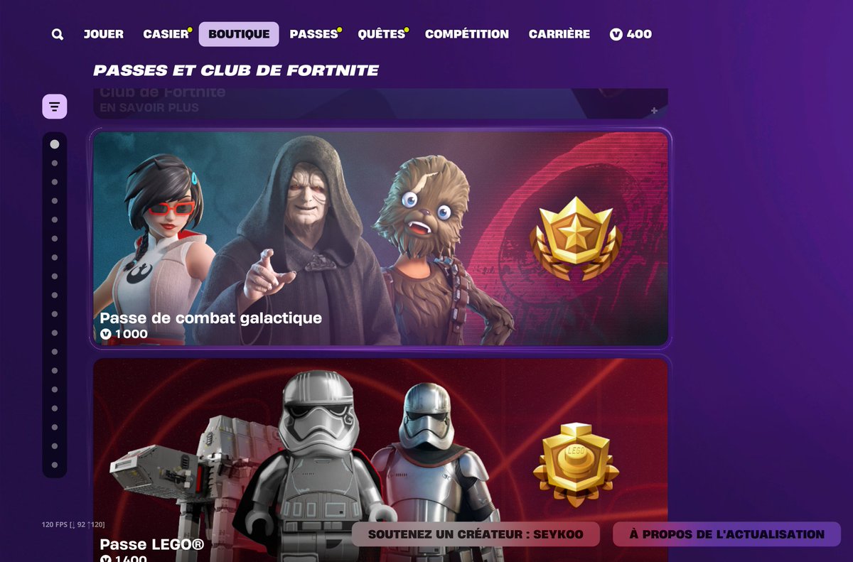 Hésitez pas a mettre le code ''seykoo'' pour le passe de combat ! 😎#ad